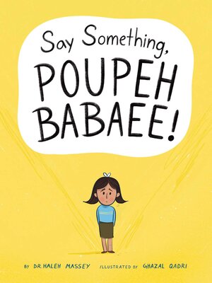 cover image of Say Something, Poupeh Babaee!